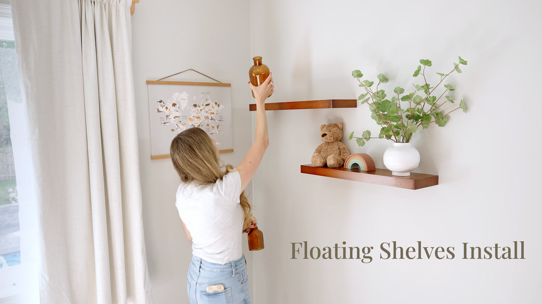 Imperative Décor Floating Shelf Install Video